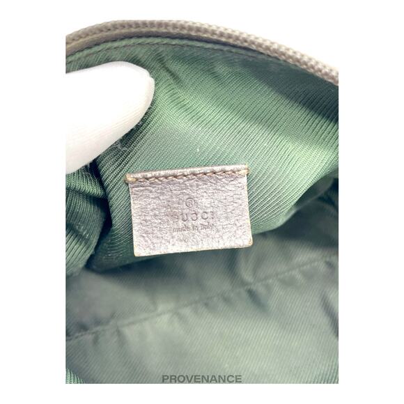 🔴 Gucci Zip Pouch - GG Canvas Brown - Picture 9 of 10